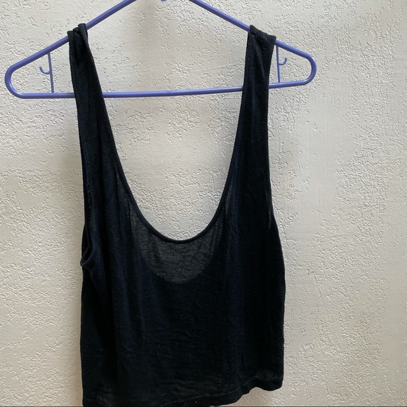BLACK BRANDY MELVILLE TANK TOP - Picture 5 of 5